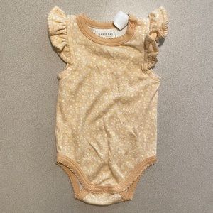 Jamie Kay ruffle floral onsie